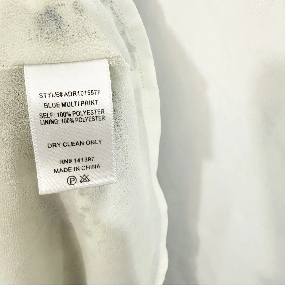 Floret Studios Floral Short Sleeve Puff Sleeve Dress - Picture 9 of 10